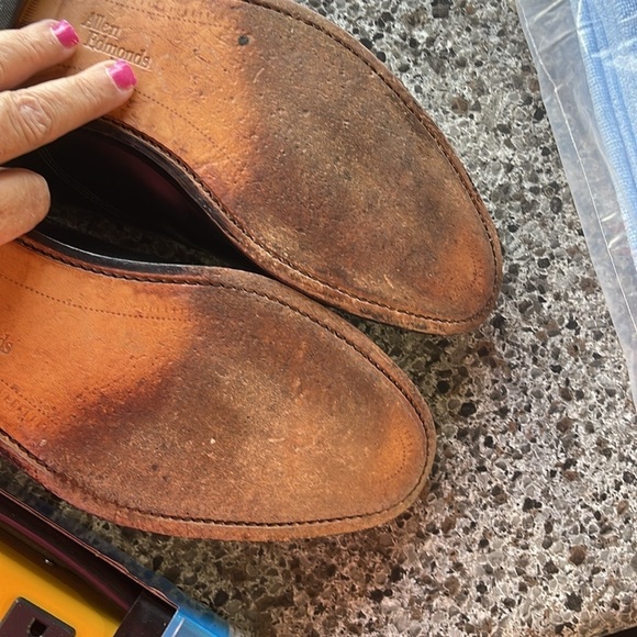 ALLEN EDMONDS | Park Avenue Cap-toe Oxfords Black men’s size‎ 13B good preowned - Picture 14 of 16